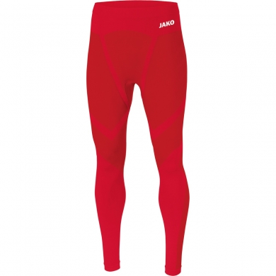 JAKO Running Tights Functional Pants Comfort 2.0 Underwear long red Men